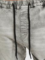 vsct Noah Antifit-Jeans mit Bündchen und Schnürsenkeln, Grau