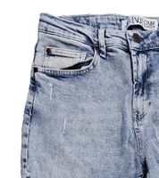 Jeans VSCT Clubwear Keanu Hyper de corte holgado para hombre, lavado azul claro