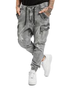 vsct Norman Baggy Cargohose Grau Sky Used