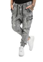 vsct Norman Baggy Cargohose Grau Sky Used