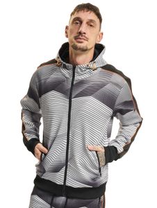 Sudadera con capucha y cremallera Sound Waves negra vsct