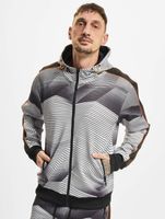 Sudadera con capucha y cremallera Sound Waves negra vsct