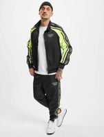 Giacca leggera a righe The System vsct nera