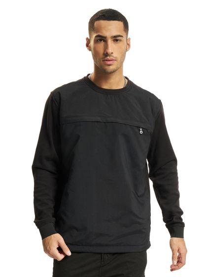 Pullover girocollo fine con regolazione minima vsct nero
