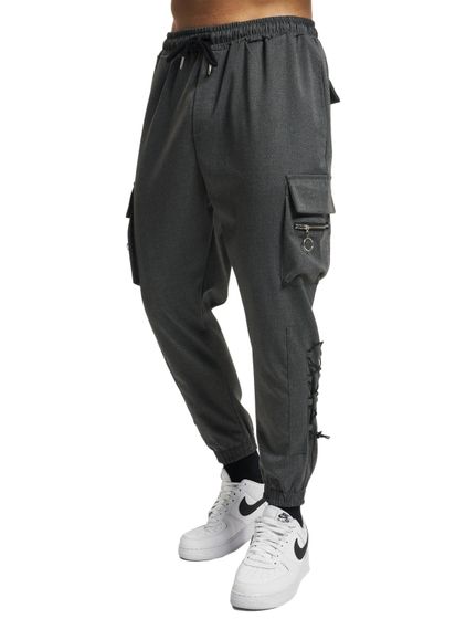 Pantalón deportivo elegante tipo cargo Logan gris vsct