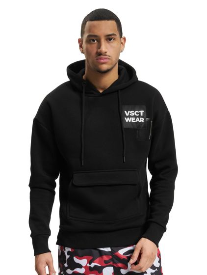 vsct Heavy Kangu Pkt Log Hoodie black
