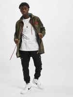 Veste de pluie légère contrastée vsct olive Veste de pluie légère contrastée vsct olive