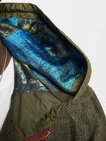 Veste de pluie légère contrastée vsct olive Veste de pluie légère contrastée vsct olive