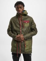 Veste de pluie légère contrastée vsct olive Veste de pluie légère contrastée vsct olive