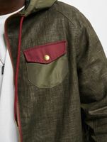 Veste de pluie légère contrastée vsct olive Veste de pluie légère contrastée vsct olive