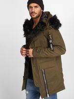 vsct Zip Decor Winterjacke Khaki
