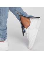 Criminal Damage Uzi Skinny Hellblauer Denim