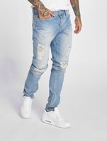 Criminal Damage Uzi Skinny Hellblauer Denim