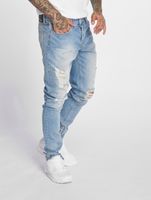 Criminal Damage Uzi Skinny Hellblauer Denim