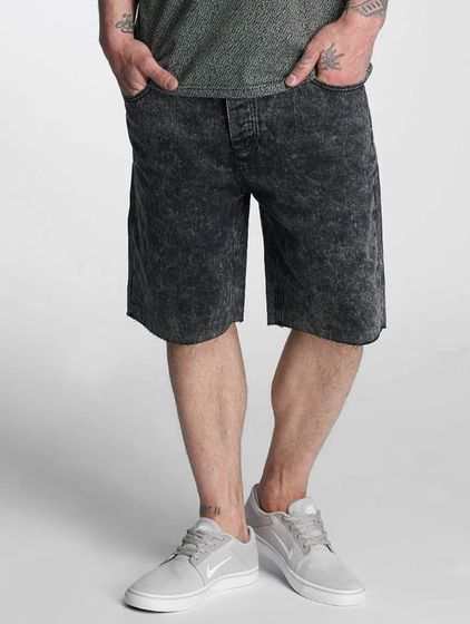 CAYLER & SONS All DD Shorts Raw Edge Denim black