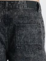 CAYLER & SONS  All DD Shorts Raw Edge Denim schwarz