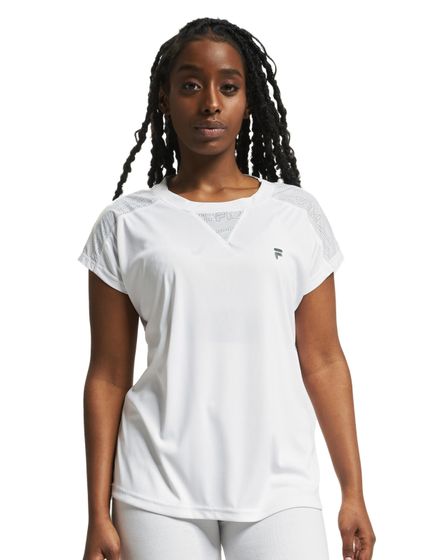 T-shirt FILA Active BLP Foggia bianca