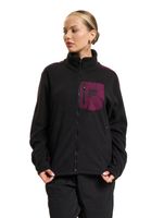 Giacca in pile FILA RINA nera/inverno