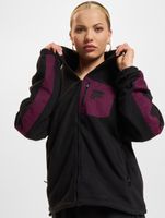 Giacca in pile FILA RINA nera/inverno