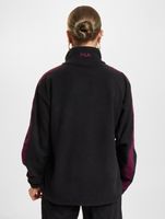 Giacca in pile FILA RINA nera/inverno