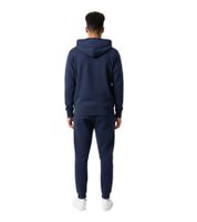 Felpa con cappuccio e zip da uomo Polo Ralph Lauren - Stile casual con toppa con logo di grande impatto - Vestibilità regolare comoda - Blu navy