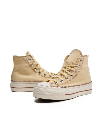 Converse Chuck Taylor All Star Lift Plateau-Sneaker Open Sesame/Egret/Clay Pot
