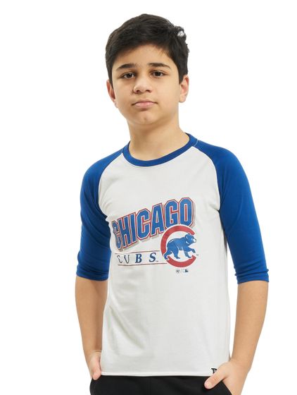 47 MLB Cubs Snapshot Super Rival Long Sleeve Shirt White