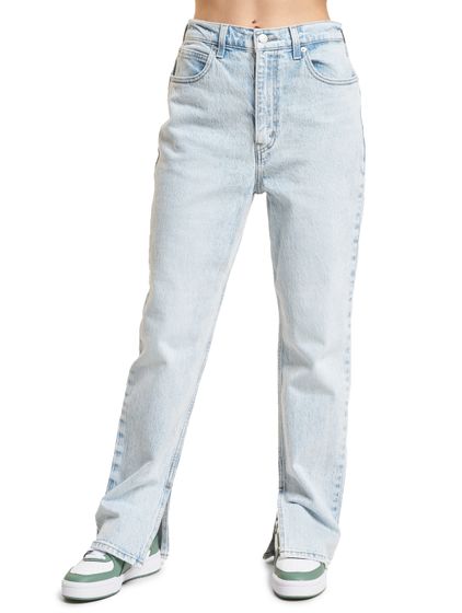 LEVI´S High Slit Jeans, light indigo, worn