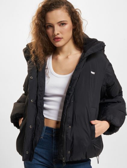 LEVI'S Pillow Bubble Puffer Jackets Caviar
