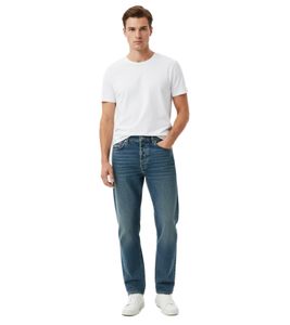 Jeans Jeanerica Loose Fit da uomo: denim di alta qualità con vestibilità comoda e taglio moderno, blu