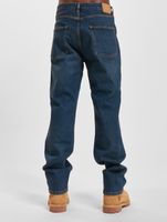 Jeanerica - Vaqueros holgados de algodón para hombre, azul oscuro