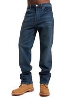 Jeanerica - Vaqueros holgados de algodón para hombre, azul oscuro