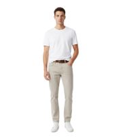Jeanerica Tapered Herren Jeans Schmal zulaufende Passform Hochwertiger Baumwoll-Denim Helles Beige