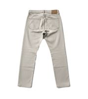 Jeanerica Tapered Herren Jeans Schmal zulaufende Passform Hochwertiger Baumwoll-Denim Helles Beige