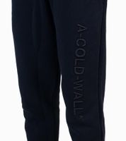 Pantaloni da jogging da uomo A-Cold-Wall in morbido materiale con logo, neri