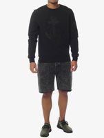 CAYLER & SONS ALLDD Raw Edge Denim Shorts Shorts Schwarz