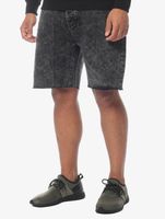 CAYLER & SONS ALLDD Raw Edge Denim Shorts Shorts Schwarz