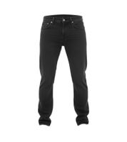Vaqueros Acne Studios River de 5 bolsillos para hombre, corte holgado, color negro desgastado