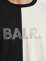 BALR Rhinestones Amsterdam Oversized Fit T-Shirt grau