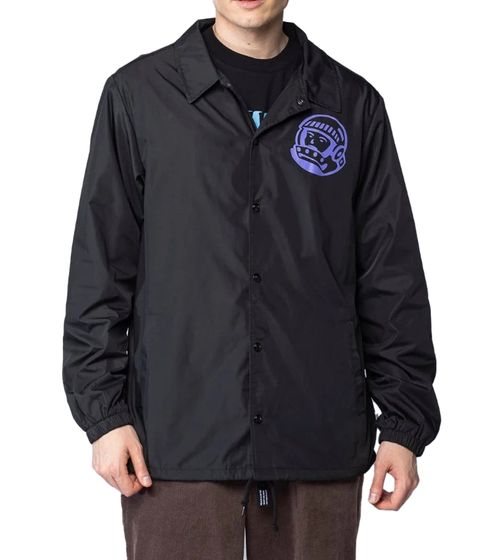 Billionaire Boys Club Astro Helmet Coach Jacket with Large Back Print Black