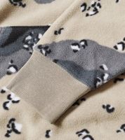 Billionaire Boys Club Camo Fleece-Kapuzenpullover zum Überziehen, B21418 Beige/Grau/Weiß/Schwarz