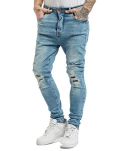 vsct Thor Slim 5 Pocket Destroyed Anti Fit Jeans blau