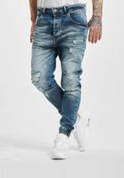 vsct Noah Cuffed Dunkelblaue Random Anti Fit Jeans blau