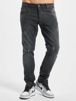 2Y Premium Enno Skinny Jeans dunkelgrau
