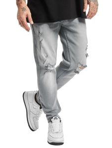 2Y Premium Emil Carrot Slim Fit Jeans grau