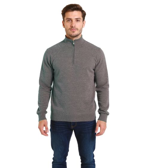Maglione classico da uomo BARO Palmer, grigio scuro