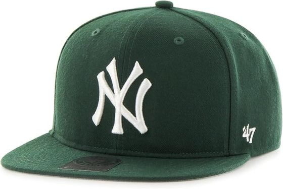 47 MLB New York Yankees No Shot Captain Snapback Caps dunkelgrün