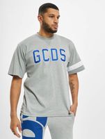 GCDS Logo T-Shirt grau