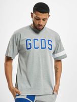 GCDS Logo T-Shirt grau