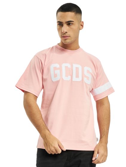GCDS Logo T-Shirt rosa